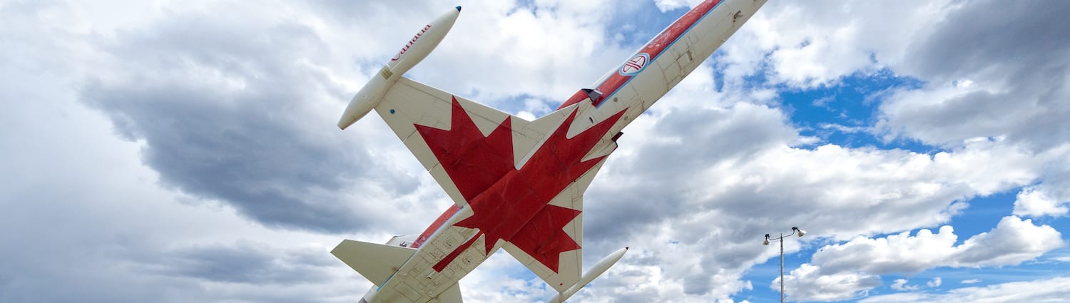 Canadian jet sculpture